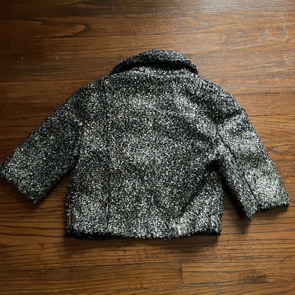 Anthropologie Elevenses Silver Foil Jacket - Picture 5 of 6